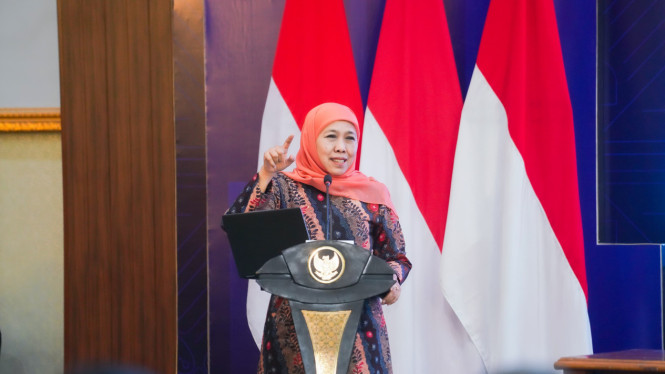 Gubernur Jawa Timur Khofifah Indar Parawansa