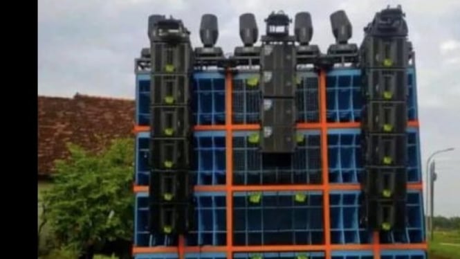 Penampakan Sound Horeg