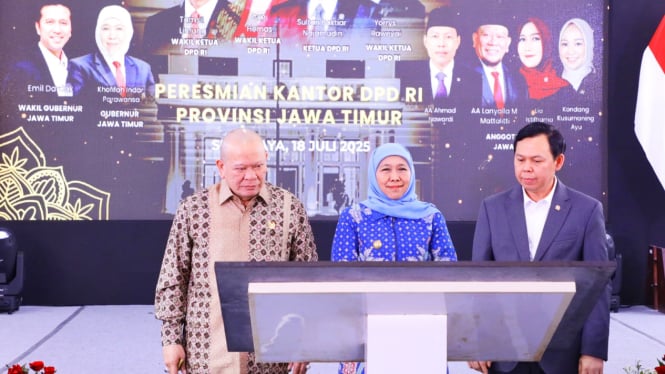 Peresmian Gedung DPD RI Jatim