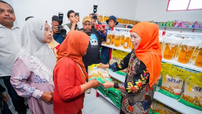 Khofifah Tinjau KDMP Kupang Jabon