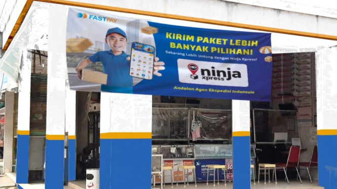 Agen Fastpay dengan layanan Ninja Express.