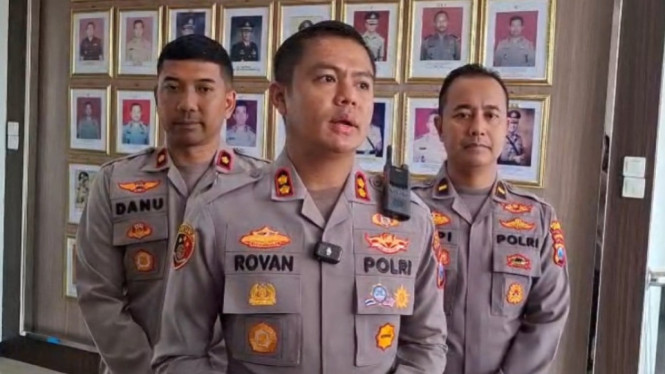 Kapolres Gresik AKBP Rovan Richard Mahenu.