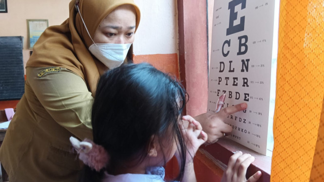 Program PKG di sekolah-sekolah oleh Puskesmas Bandung