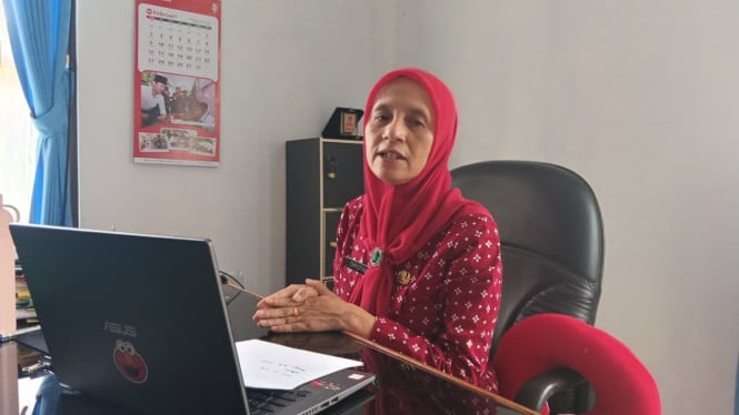 Plt Kepala Dinas Sosial P3A Trenggalek Christina Ambarwati