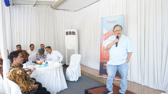 Peresmian Kantor Cabang FiberStar di Gayungsari, Surabaya