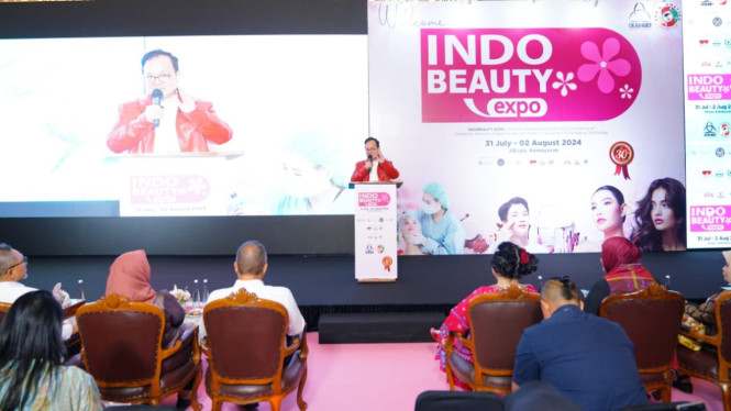 Konferensi Pers IndoBeauty Expo 2025