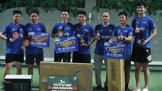 Para Pemenang UFO Padel Cup 2025