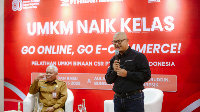 Pelatihan UMKM oleh PT Freeport Indonesia di Gresik