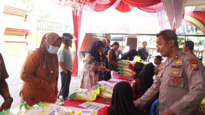 Gerakan Pangan Murah di Mojokerto