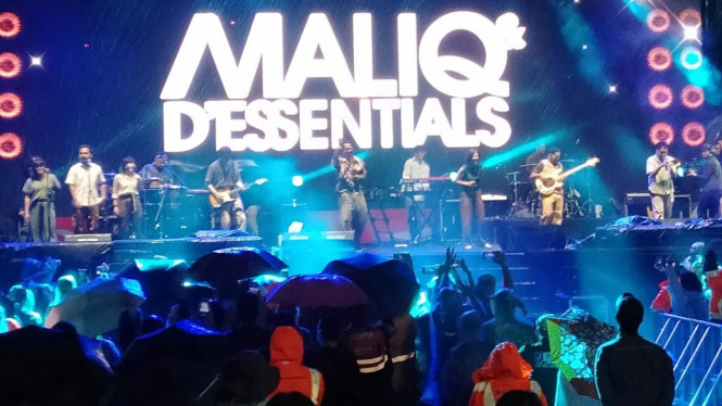 Konser HUT RI ke-80 oleh PTFI di Smelter Gresik.