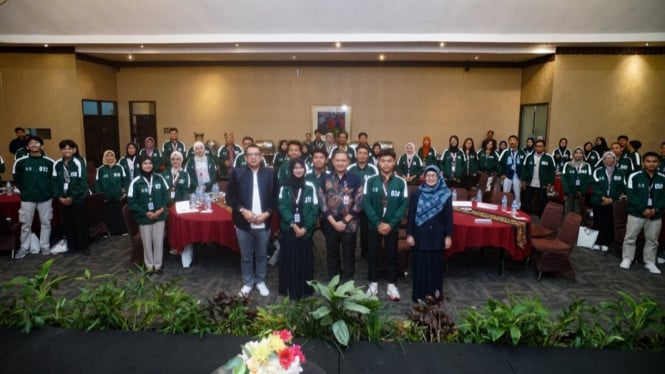 Peserta Squad Dewan, program bikinan Setwan DPRD Jatim.