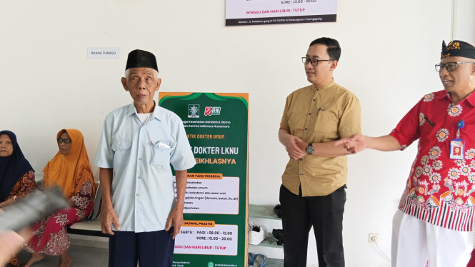 Pemeriksaan kesehatan membayar seikhlasnya dari LKNU Tulungagung