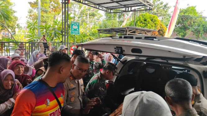 Peserta gerak jalan meninggal