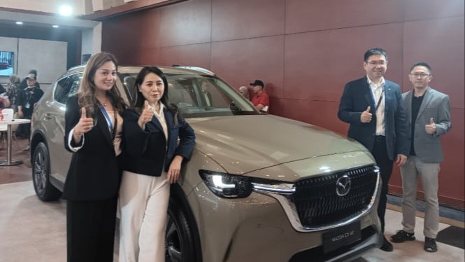 Booth Mazda di GIIAS Surabaya 2025.