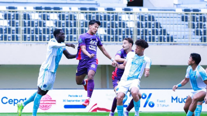Persik Kediri raih kemenangan lawan PSBS Biak 2-1.