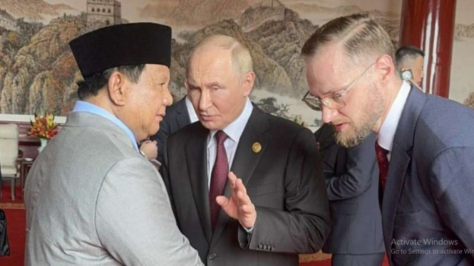 Presiden Prabowo bertemu Presiden Putin