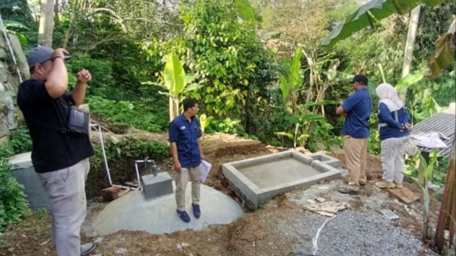 Ipal biogas di Tulungagung.