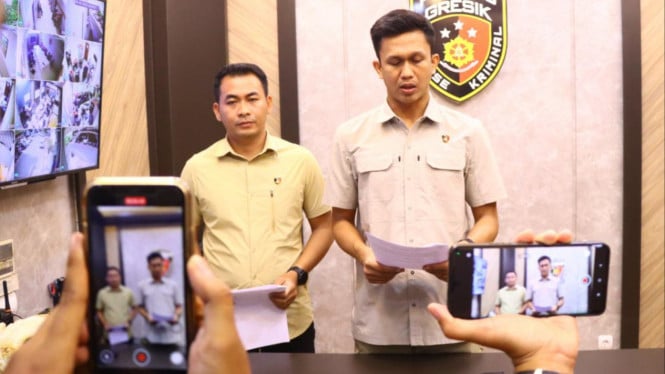 Kasatreskrim Polres Gresik AKP Abid Uais Al Qarni Aziz.