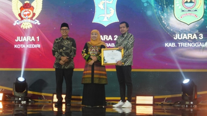 Pemkab Trenggalek raih penghargaan di FESyar.