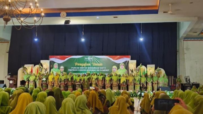 Prosesi Pelantikan PAC Muslimat NU se-Sumenep