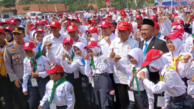 Jumbara PMR PMI ke-10 Jatim di Gresik.