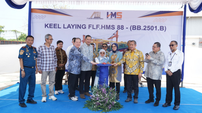 Keel Laying FLF HMS88.