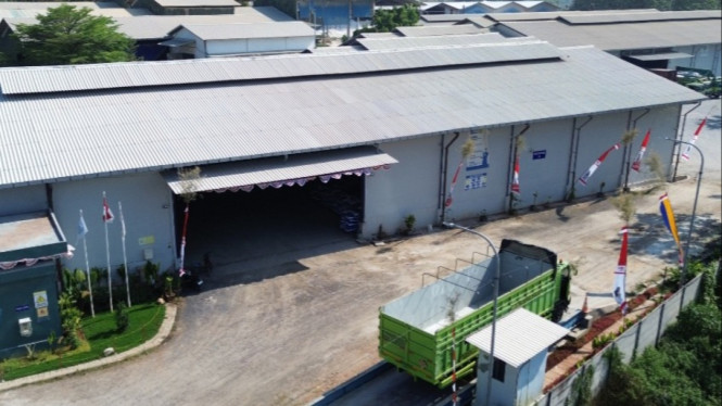 Penampakan Pabrik NPGF.