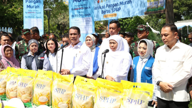 Mentan Amran Sulaiman di Surabaya.