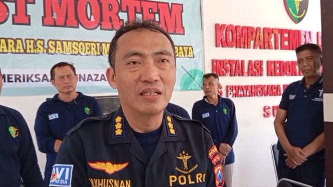 Kabid Dokkes Polda Jatim Kombes Pol M Khusnan