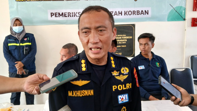 Kabid Dokkes Polda Jatim Kombes M Khusnan