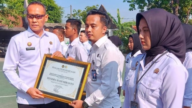 Petugas rutan dan lapas di Jatim diberi penghargaan.