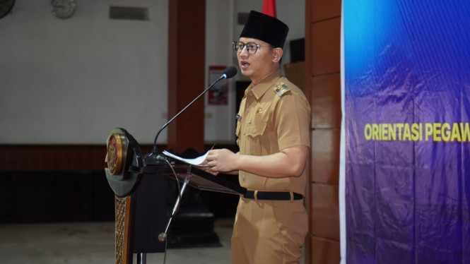 Bupati Trenggalek Moch Nur Arifin atau Mas Ipin.