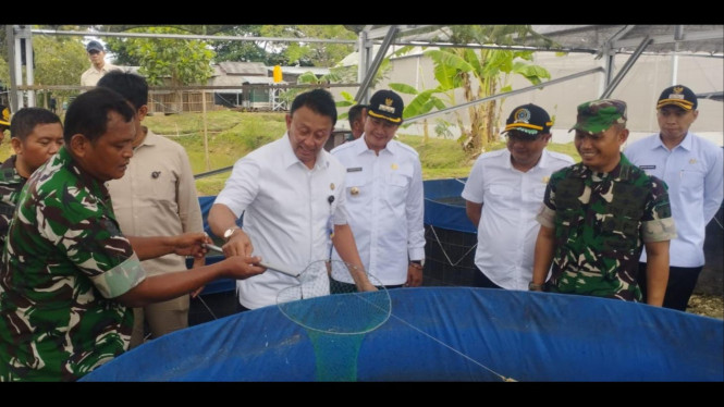 Kunjungan TA KSP ke Kampung Pandu.