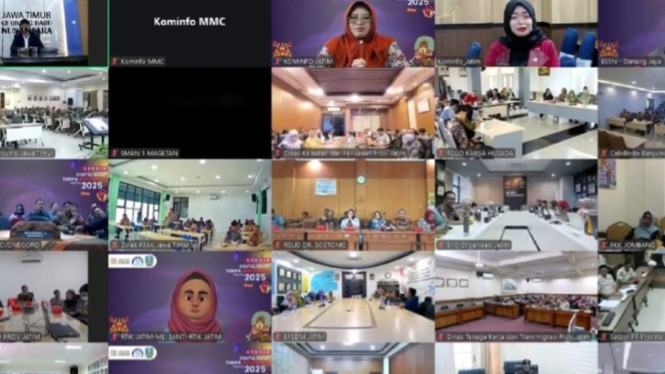 Sosialisasi Online Jatim Anti Judol.