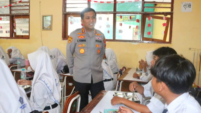 Kapolresta Sidoarjo Kombes Christian Tobing.