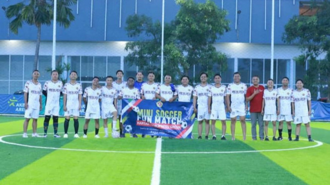 Mini Soccer Fun Match.
