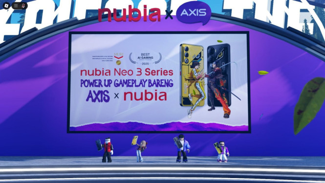 Peluncuran nubia Neo 3 Series x AXIS