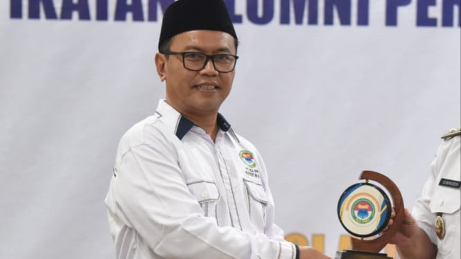 Ketua PC IKA PMII Kediri Raya Taufik Al Amin.