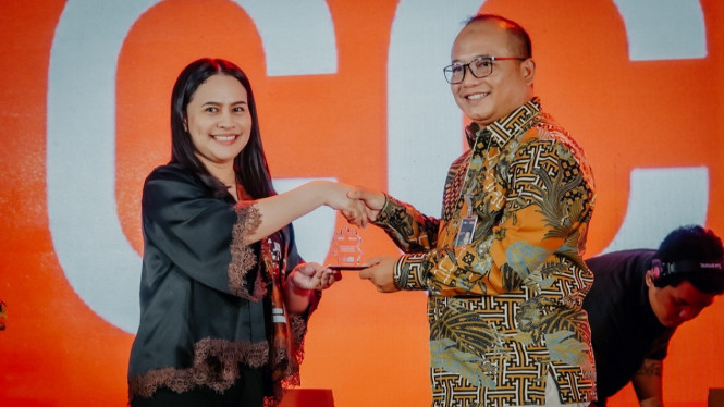 Direktur Commercial Banking BNI Muhammad Iqbal di ICCF 2025.