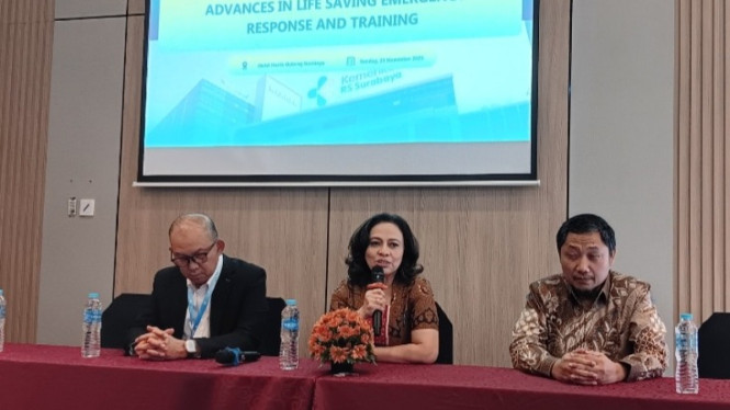 PLH Dirut RS Kemenkes Surabaya Dokter Martha Muliana.