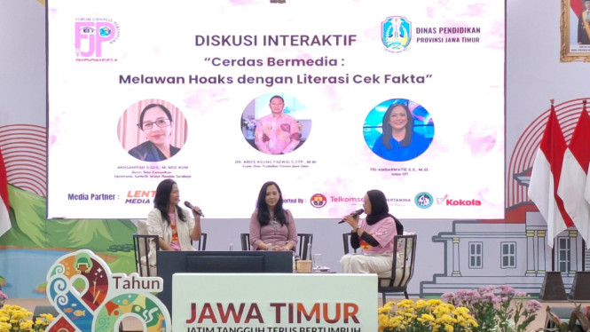 Diskusi Interaktif di Kantor Dindik Jatim.