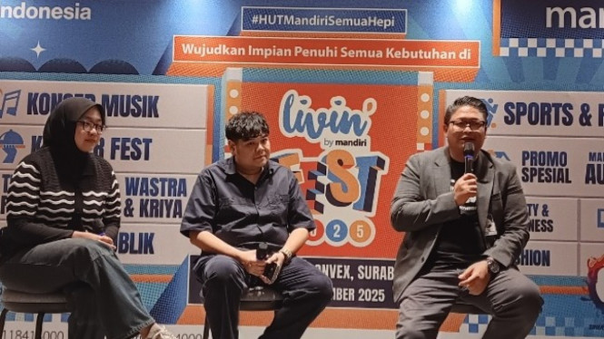 Jumpa Pers Livin Fest 2025 Surabaya.