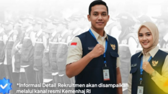 Ilustrasi perekrutan petugas haji 2025