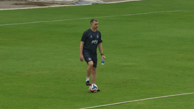 Pelatih baru Persik Kediri, Marcos Reina Torres.
