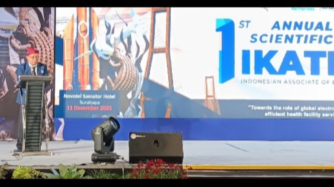 Ketua Umum DPP IKATEMI Agus Komarudin.