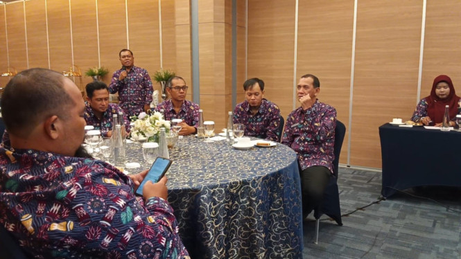 Puluhan wartawan Tulungagung berkumpul