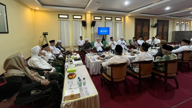 Pertemuan Syuriah, Mustasyar, dan Tanfidziyah PBNU di Lirboyo.