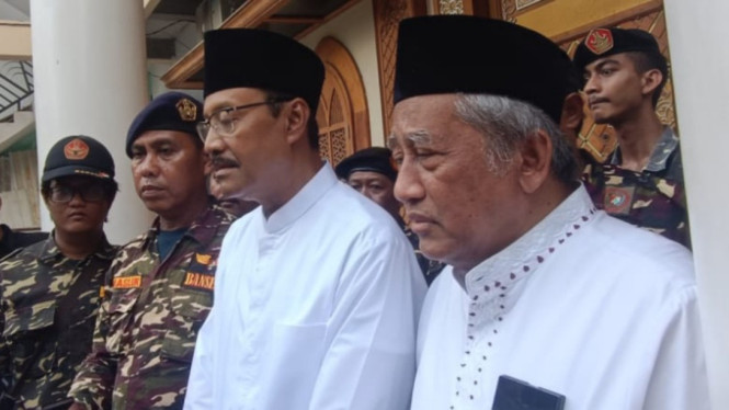 Syaifullah Yusuf bersama M Nuh.
