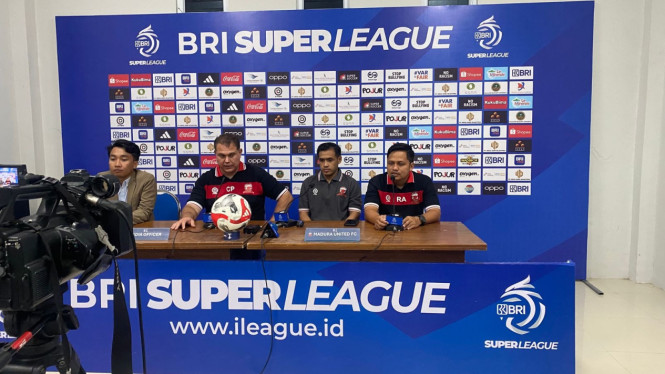 Jumpa Pers Madura United.