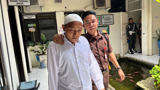 Terdakwa Kasus Kematian Siswa SMK Mojokerto.